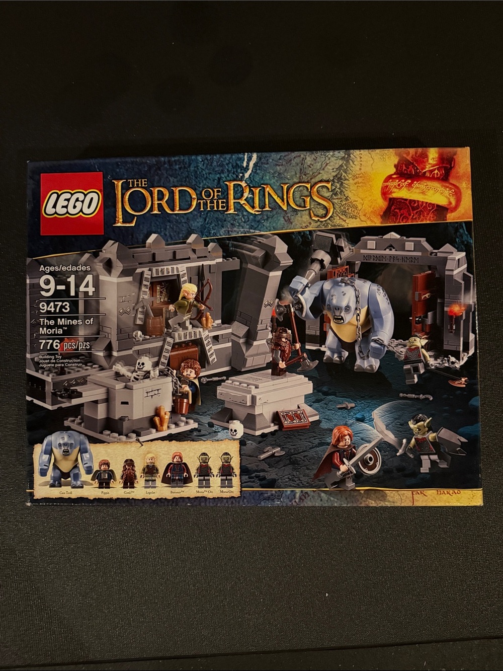 Lego Lord of the Rings Mines of Moria Set - 9473 BNIB Sealed Box